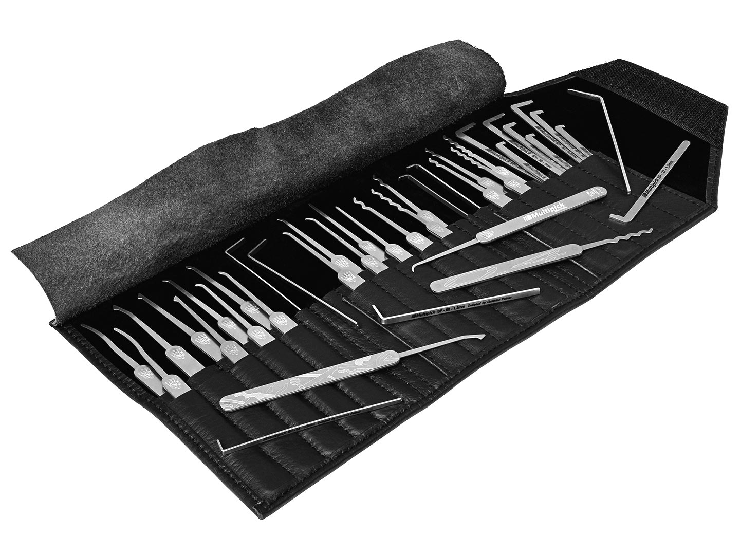 ELITE Advanced Lock Pick Set 40-pcs. 0.4 + 0.6mm