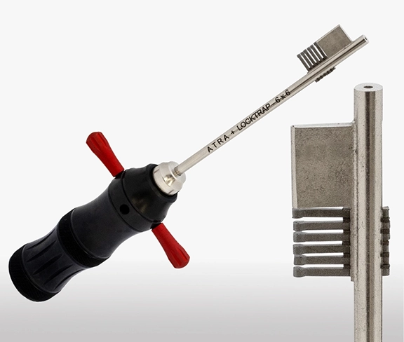 Double-bit lock decoder Window locks Key service