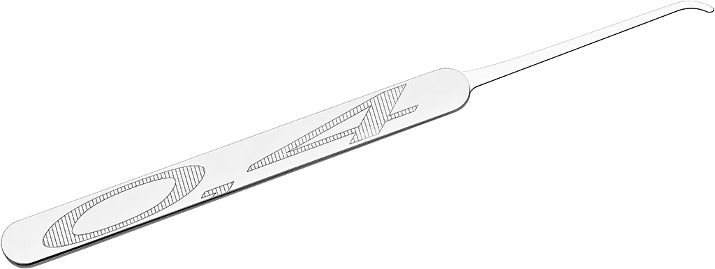 Ganzúa ELITE - Gancho 2 - Slim 0.4 mm (V07)