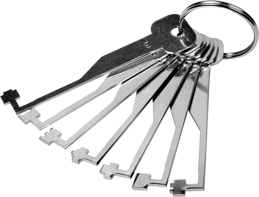 2 Lever Lock Pick Set