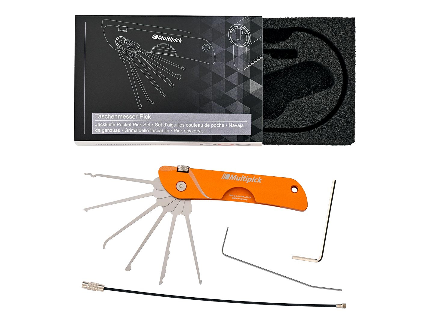 Jackknife Pocket Pick Set Exclusive Orangeline Edition
