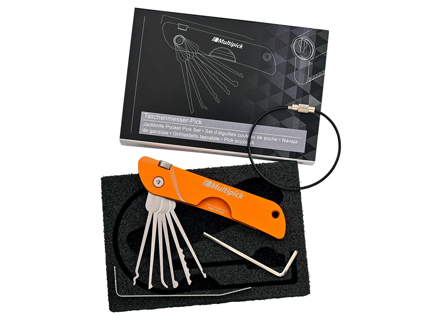 Jackknife Pocket Pick Set Exclusive Orangeline Edition