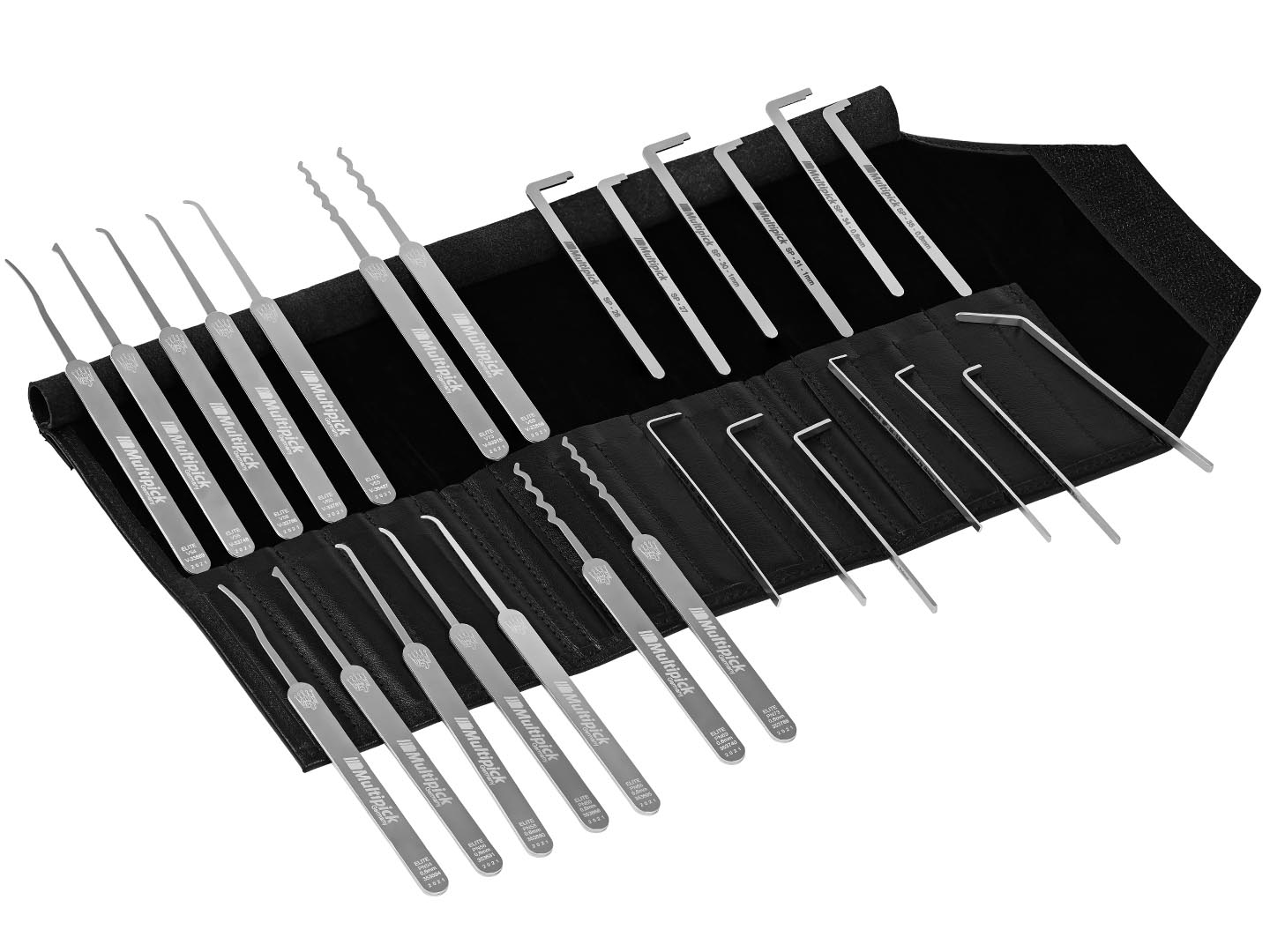 ELITE Medium Lock Pick Set 27-pcs. 0.4 + 0.6 mm