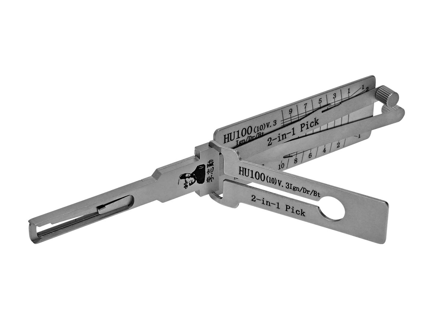 Lishi Ganzúa Decodificadora HU100 +V3-AG(10 Cuts) Original Tool