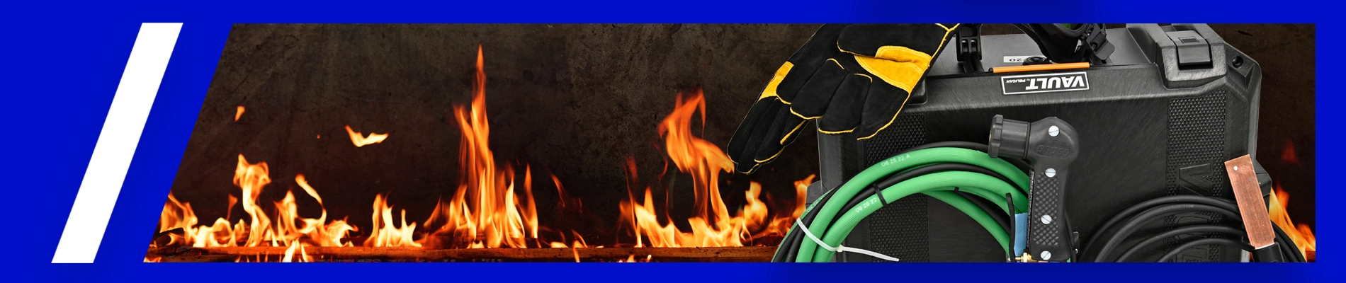 Steel and concrete cutting torch for fire department