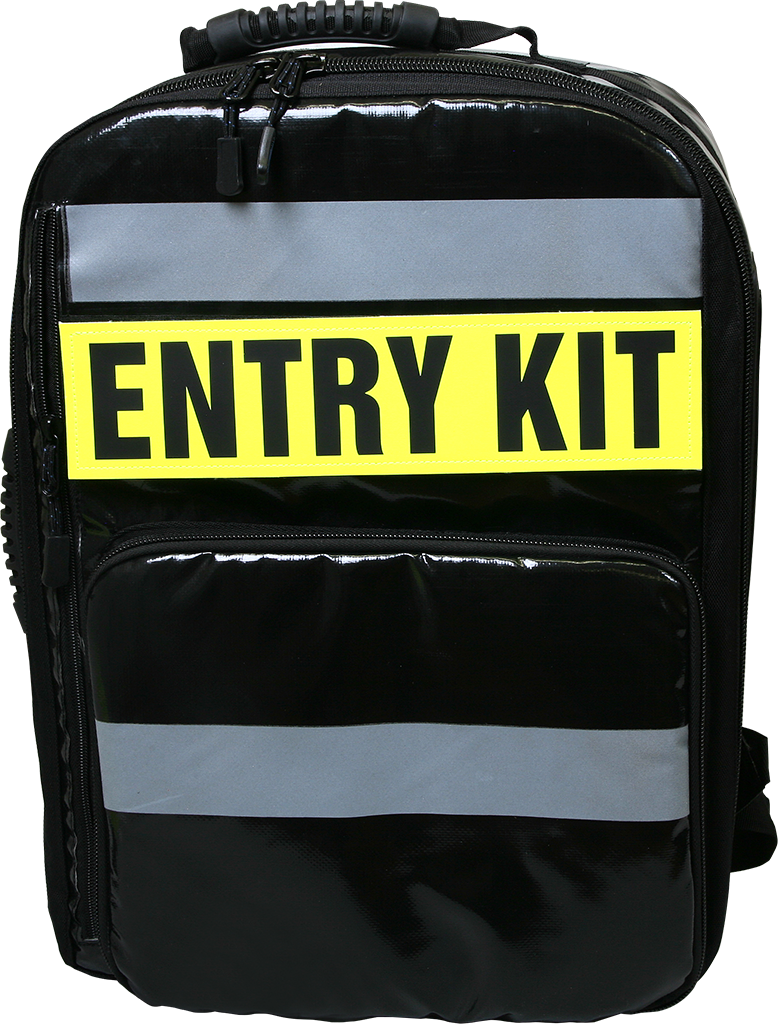 Emergency-Openings Backpack, black
