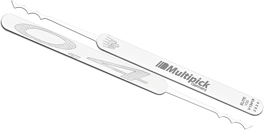 ELITE Bogota Rake - Slim Pick 0.4 mm (V30)