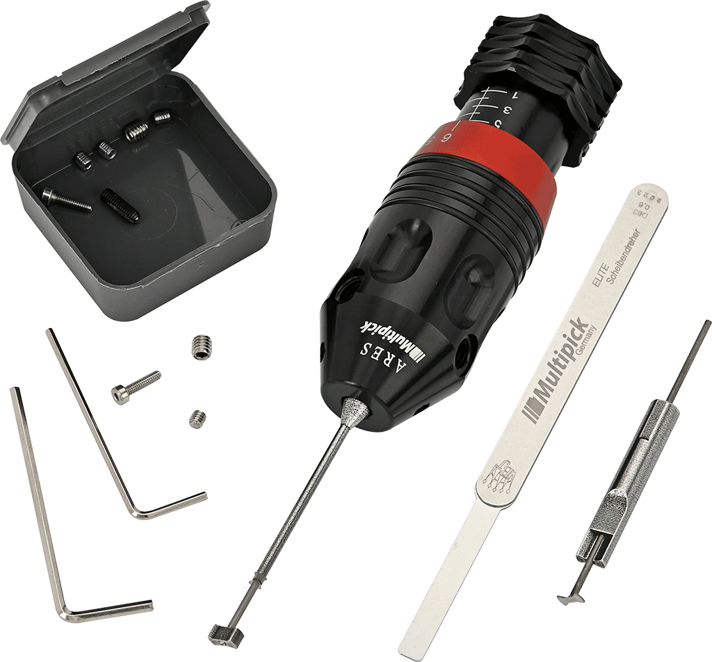 ARES SET-01 - Multipick Ouverture serrures à disques