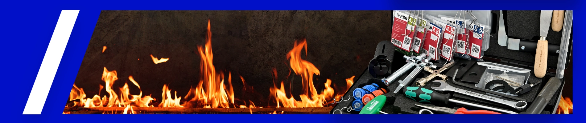 Fire brigade complete test for use as a case
