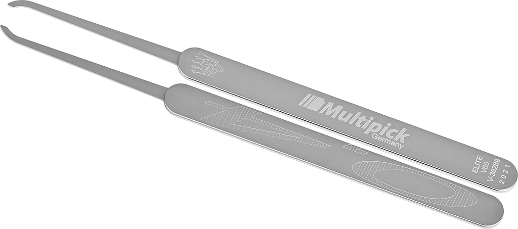 ELITE Hook short flat Pick 0.4 mm (PNV60)