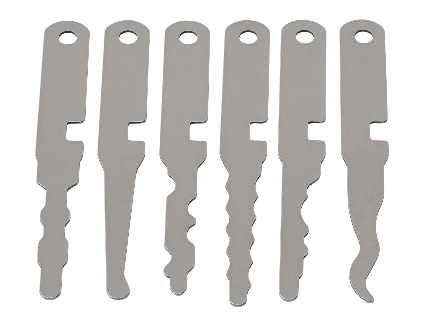 Mini Jigglers - para navaja de ganzúas - 6 uds.