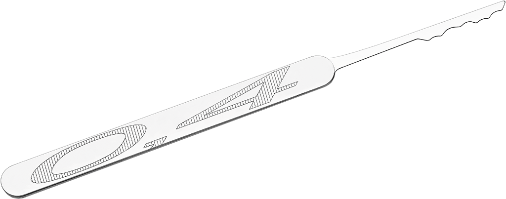 ELITE 6 Mountain - Slim Pick 0.4 mm (V03)
