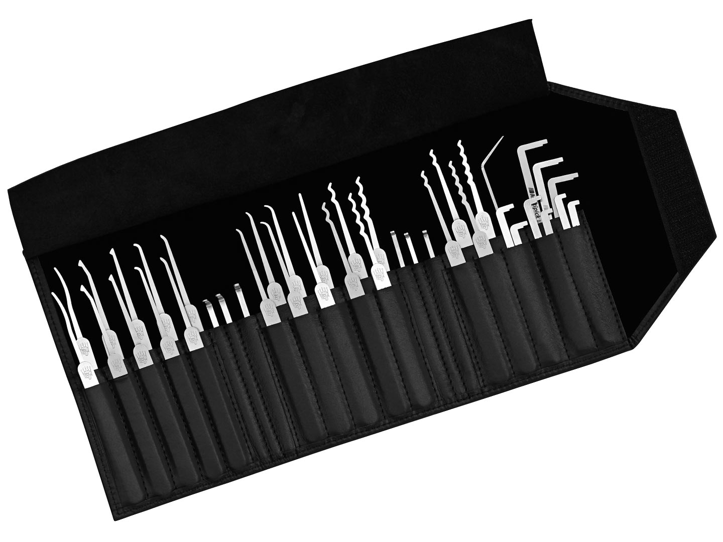 ELITE Advanced Lock Pick Set 40-pcs. 0.4 + 0.6mm