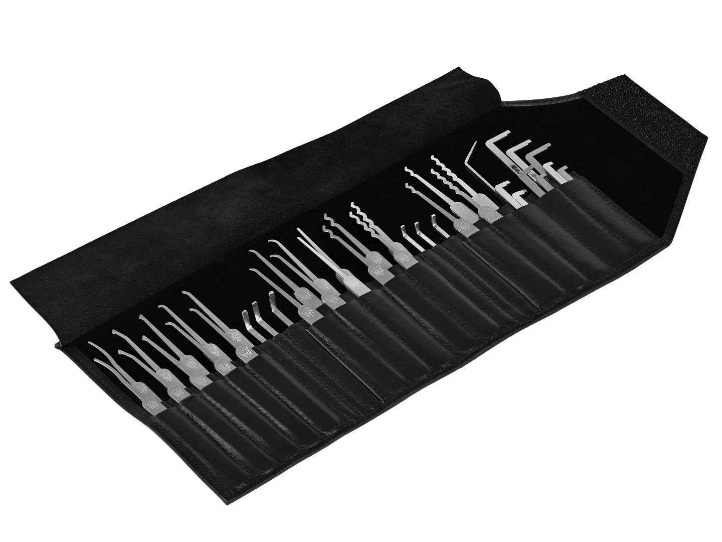 ELITE Advanced Lock Pick Set 40-pcs. 0.4 + 0.6mm