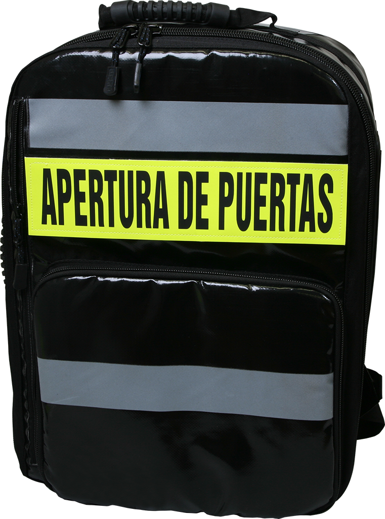 Emergency-Openings Backpack, black