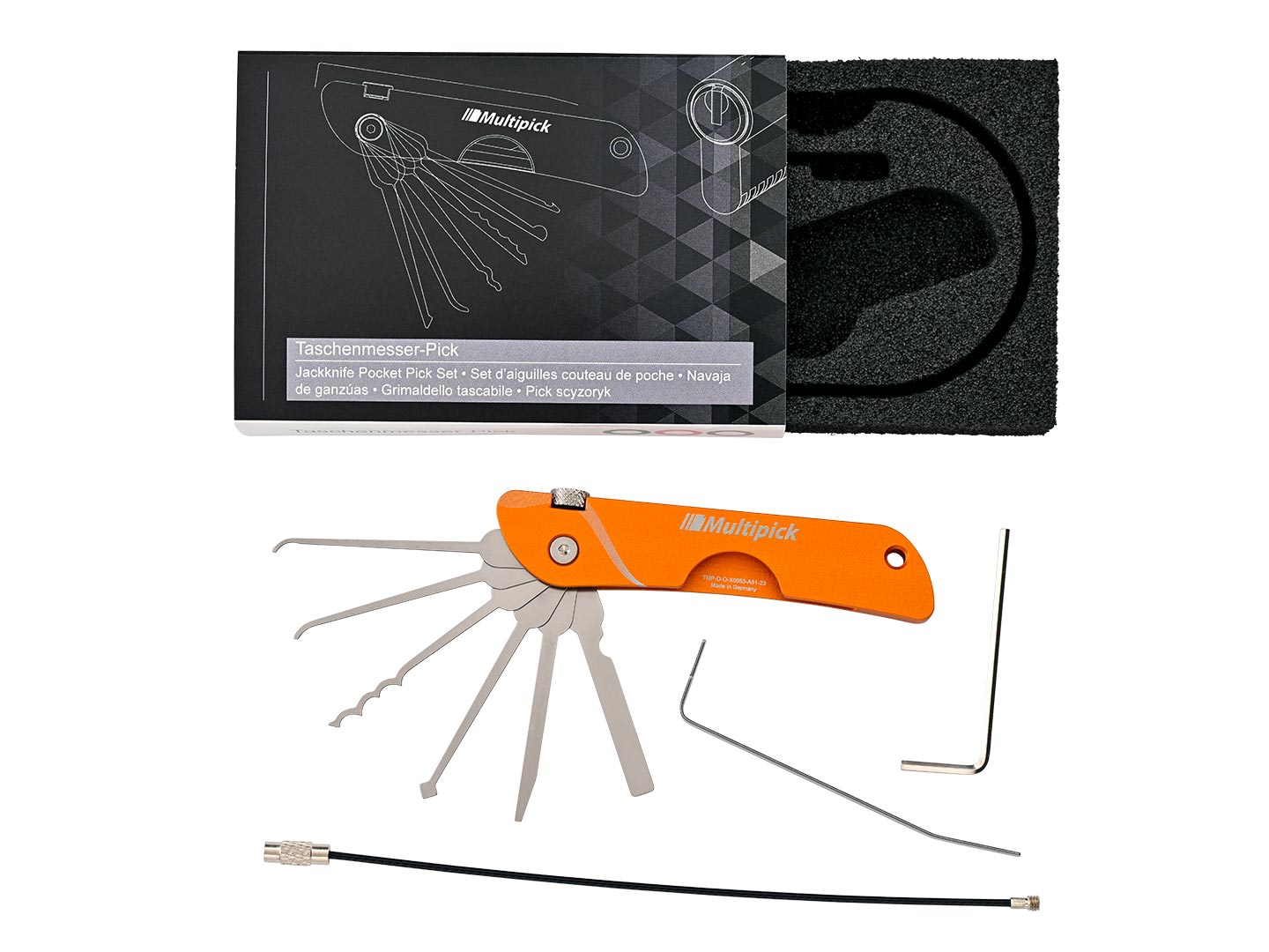 EDC Pocket Pick Set Exclusive Orangeline Edition