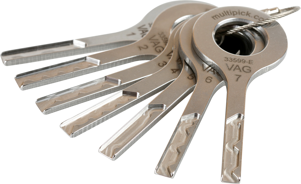 VAG - Simuladores de regata - acero inoxidable 7 pzas