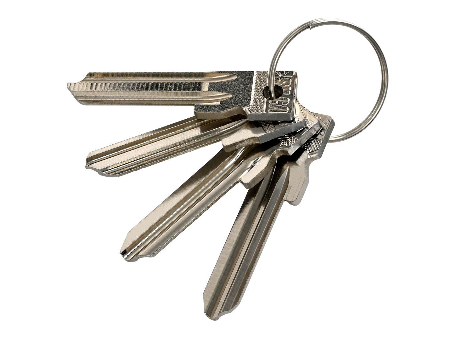 Drill and Mill Auxiliary Key Blanks 4pcs.
