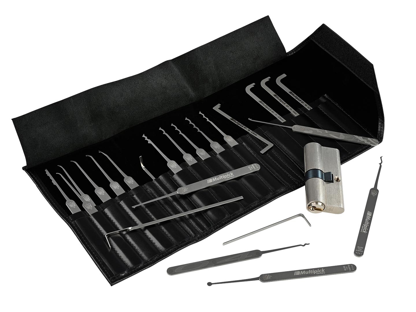 ELITE 23 Slim Lock Pick Set 0.4 mm