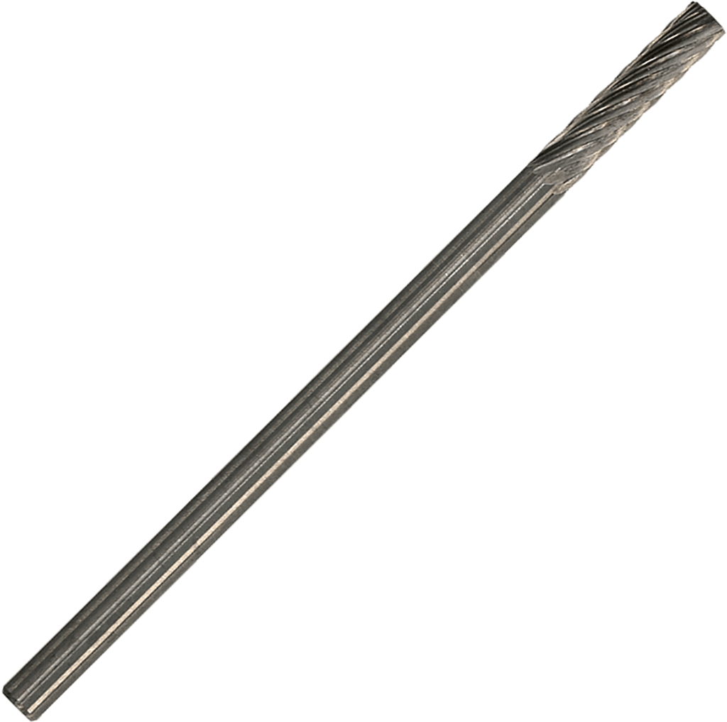 Safe-End Burr 3x60 mm, flat bottomed
