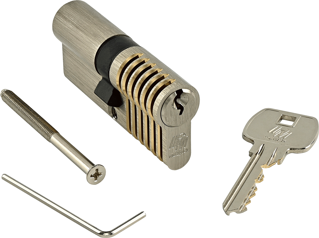 6-pin Euro profile training lock set