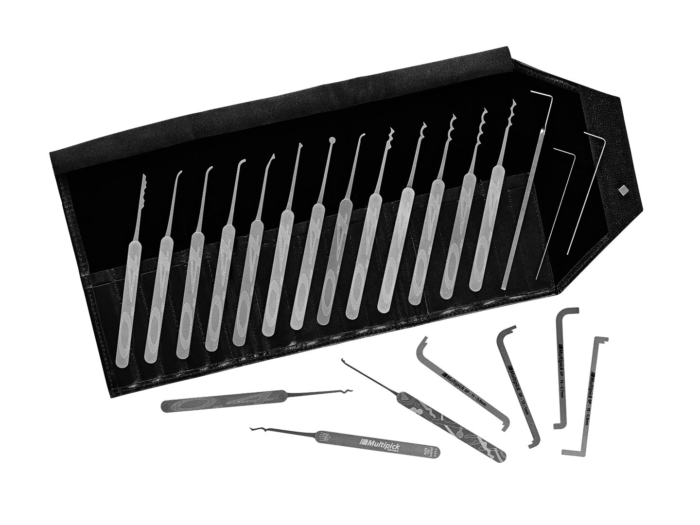 ELITE 23 Slim Lock Pick Set 0.4 mm