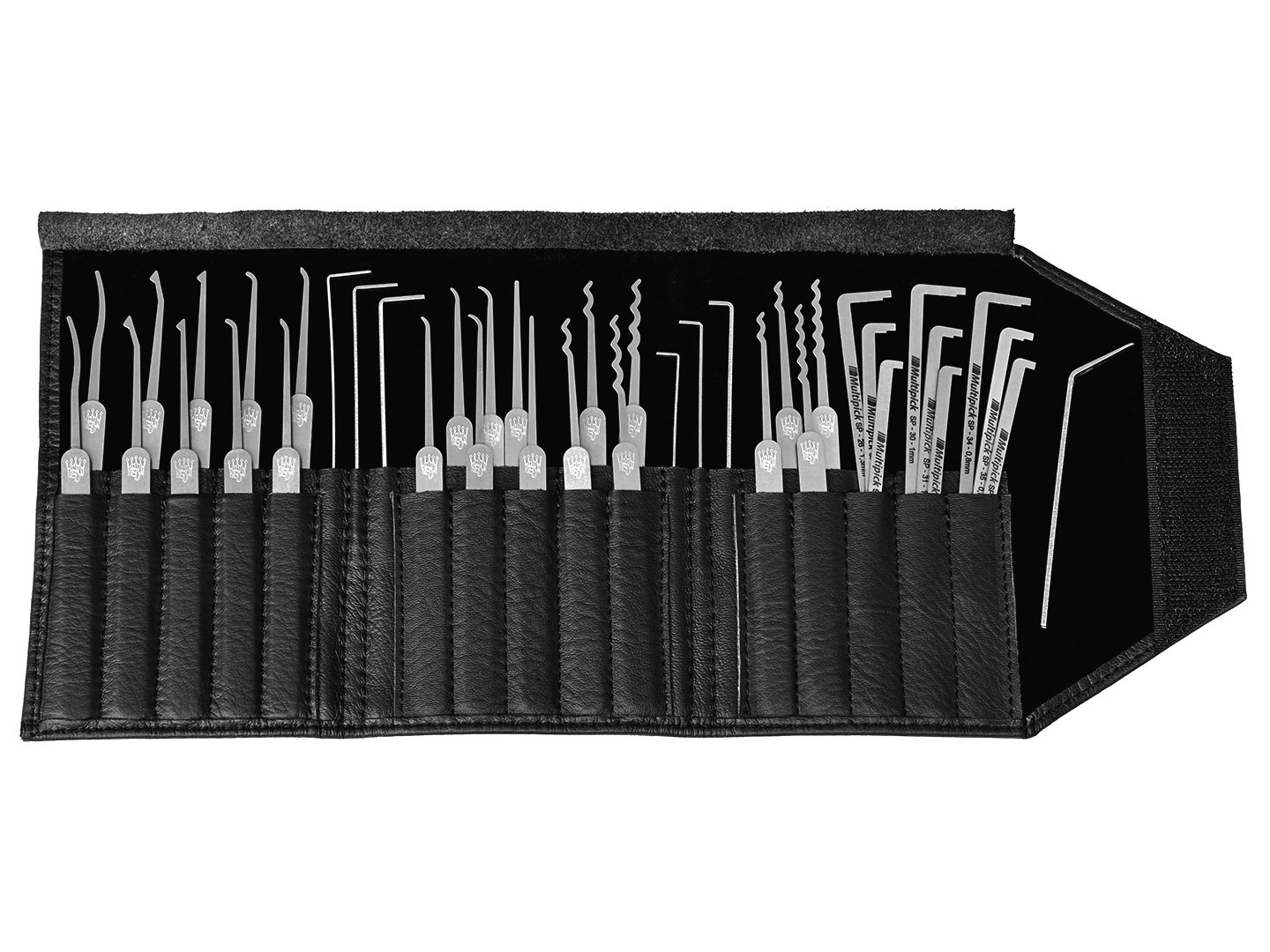 ELITE Advanced Lock Pick Set 40-pcs. 0.4 + 0.6mm