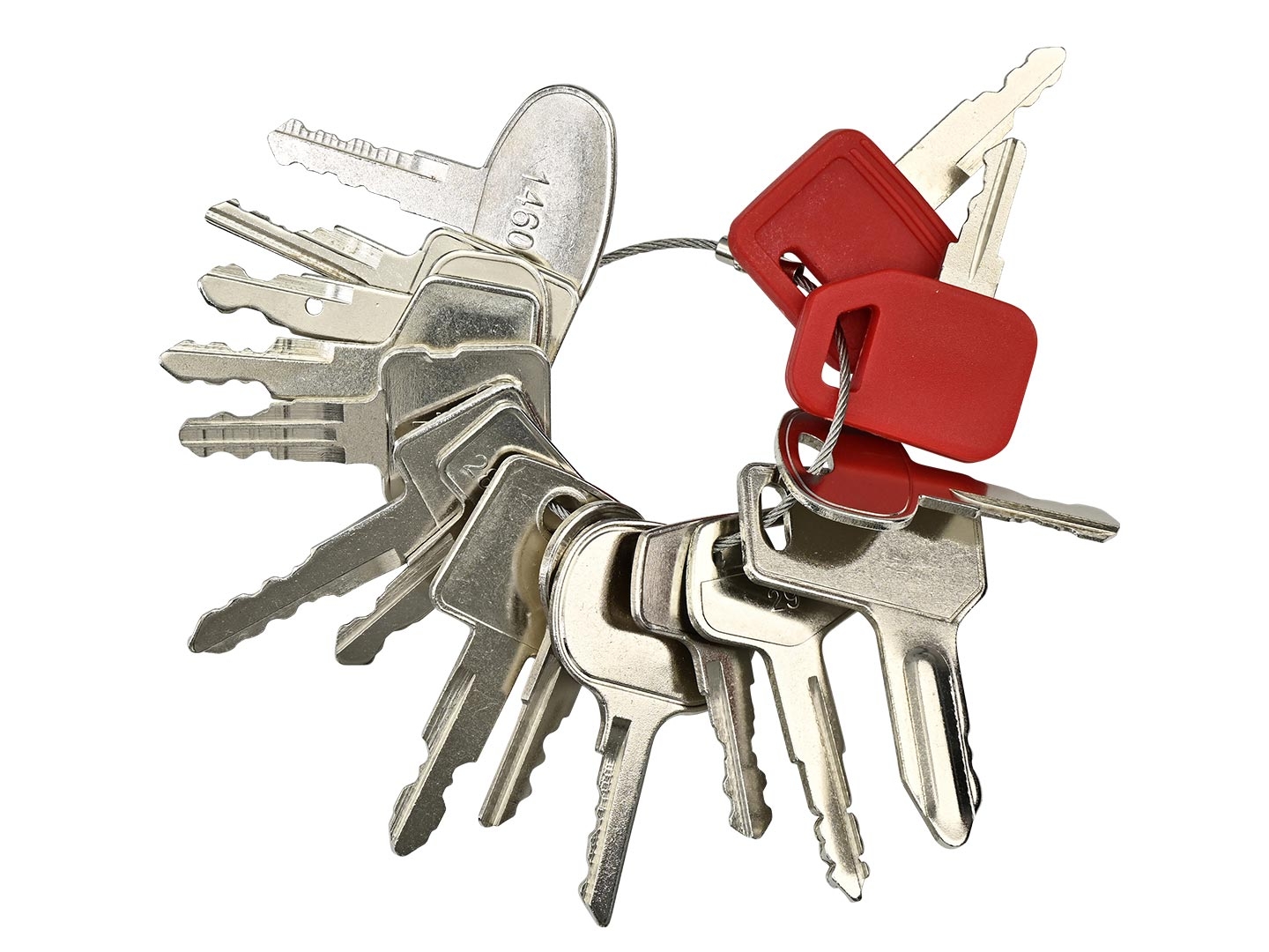 Universal Key Set for Construction Machinery
