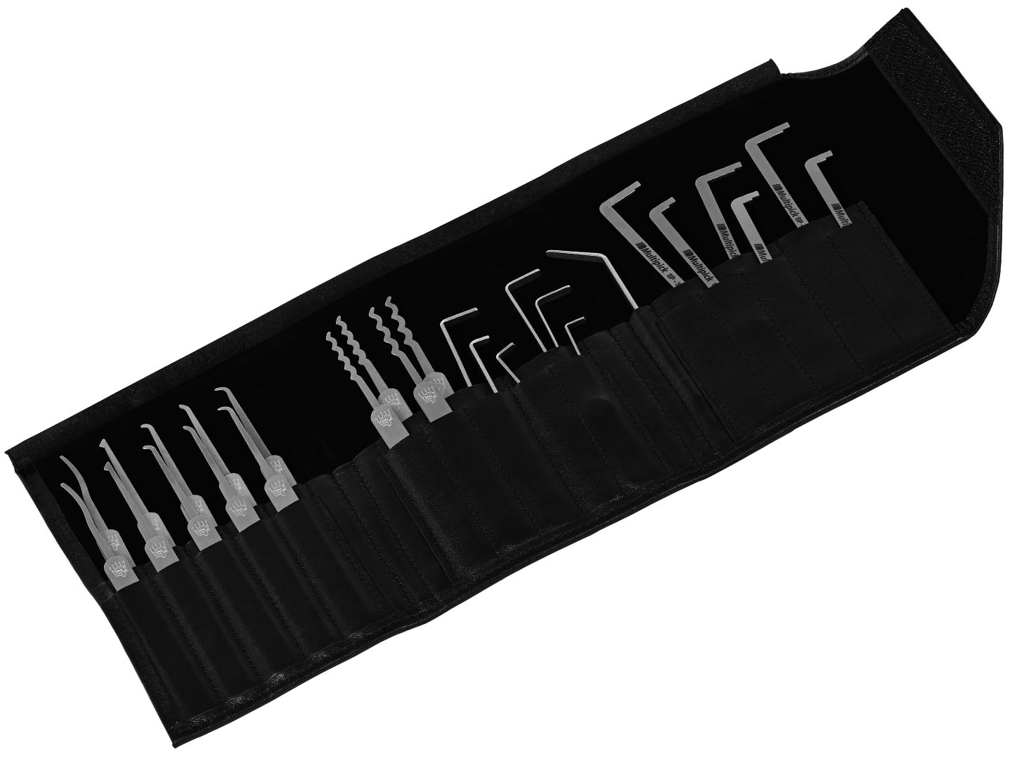 ELITE Medium Lock Pick Set 27-pcs. 0.4 + 0.6 mm