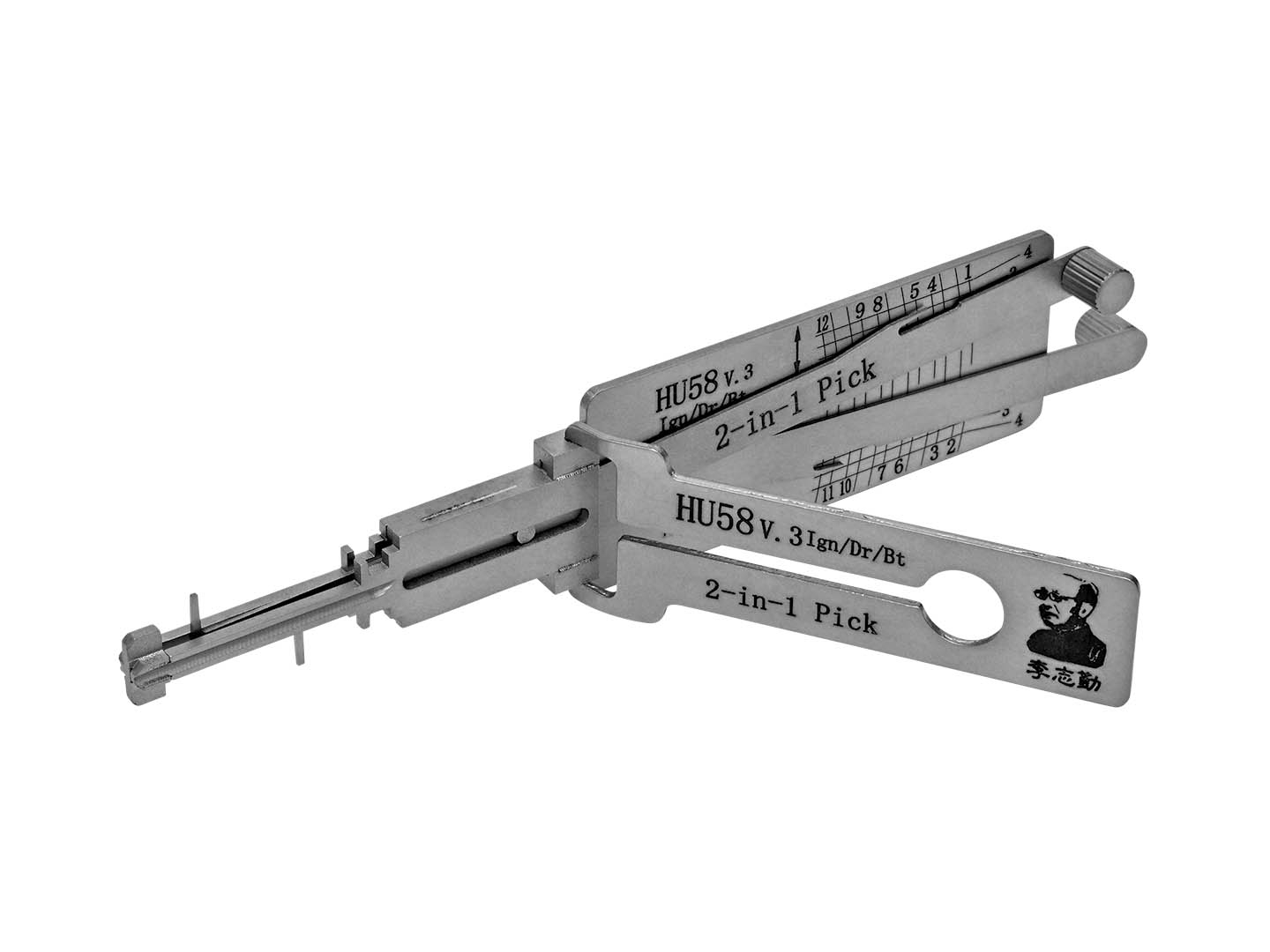 Lishi Ganzúa Decodificadora HU58 +TL-AG Original Tool