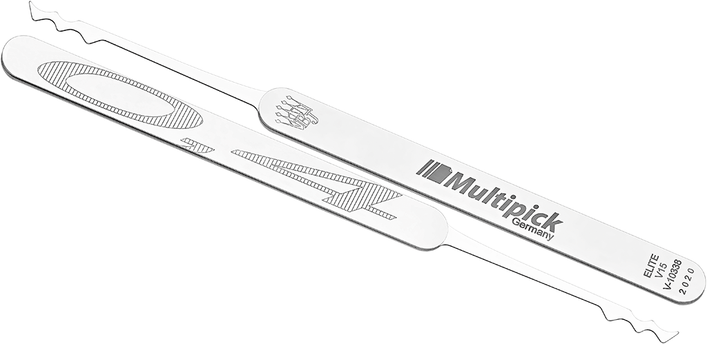 ELITE Rake - Slim Pick 0.4 mm (V15)