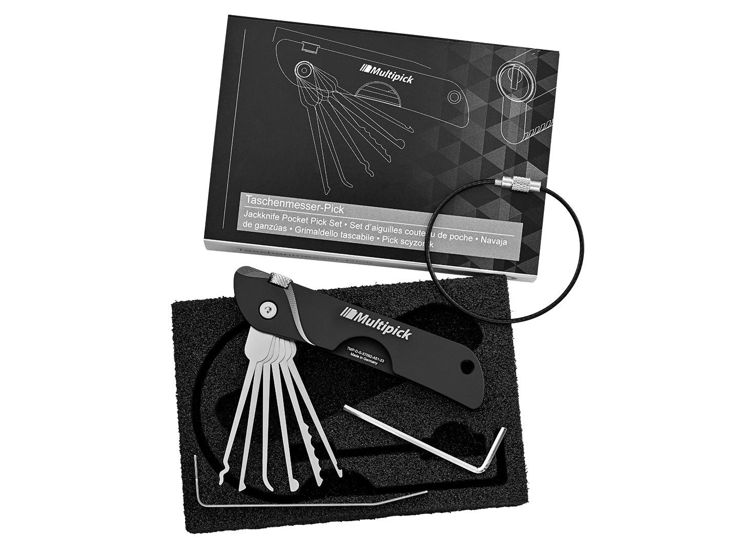 Jackknife Pocket Pick Set Exclusive Blackline Edition