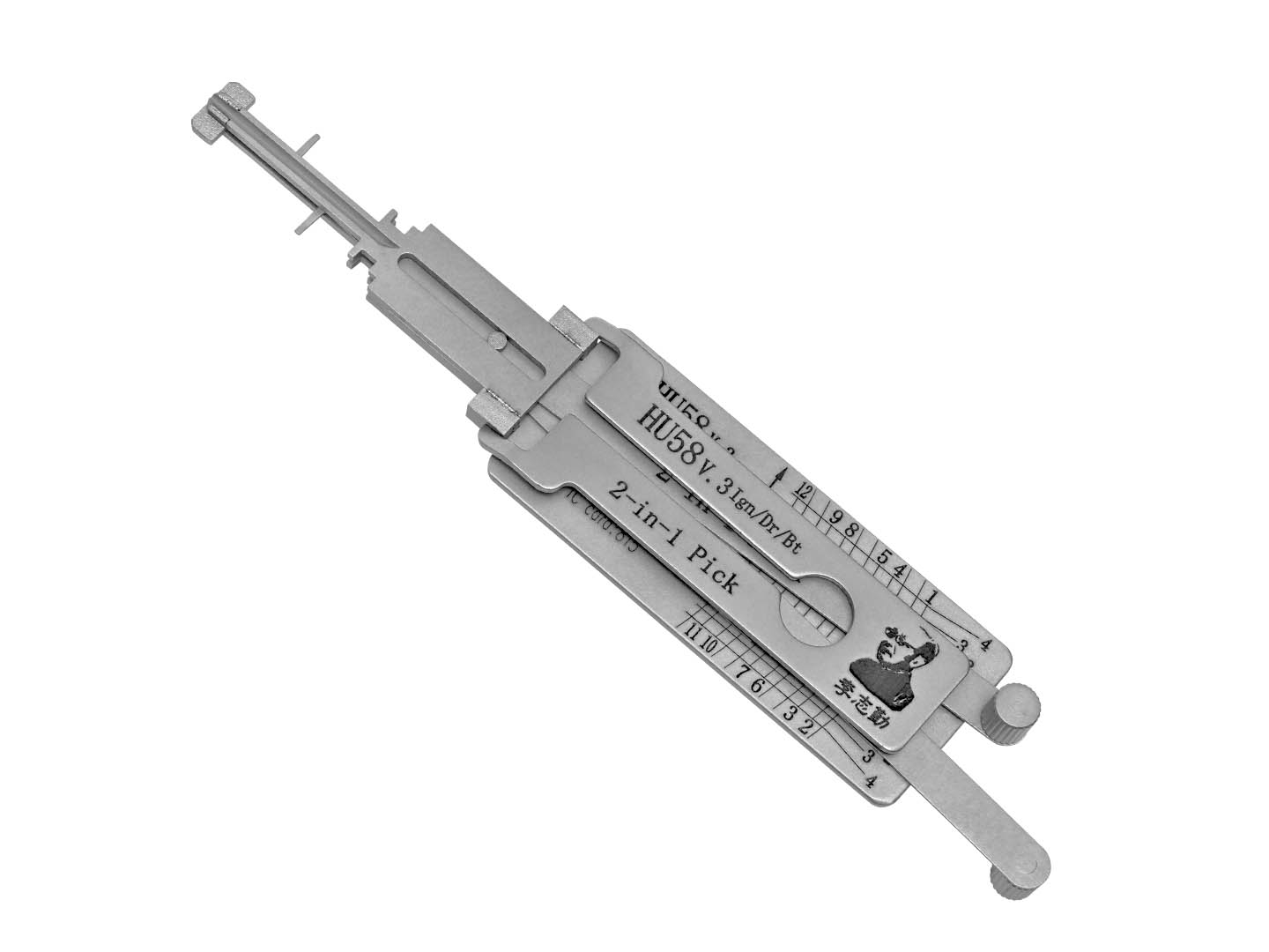 Lishi Ganzúa Decodificadora HU58 +TL-AG Original Tool