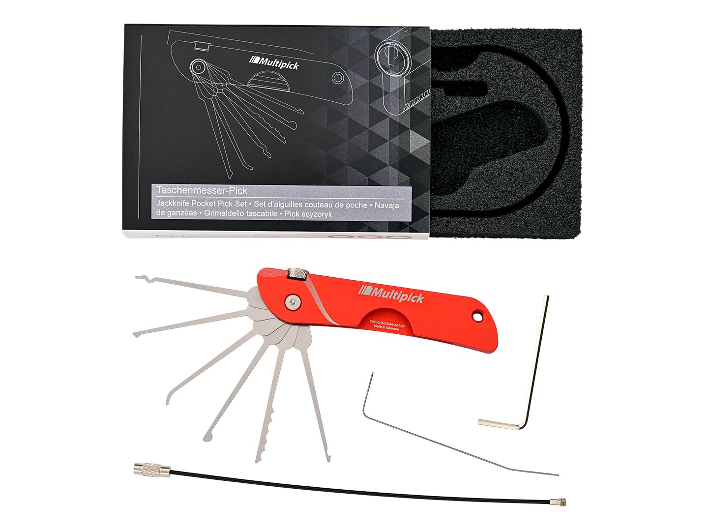 Jackknife Pocket Pick Set Exclusive Redline Edition