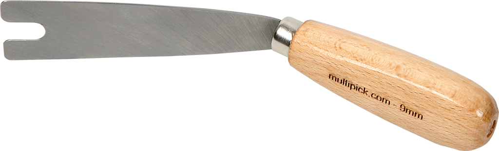 Square Bolt Knife 9 mm, angled