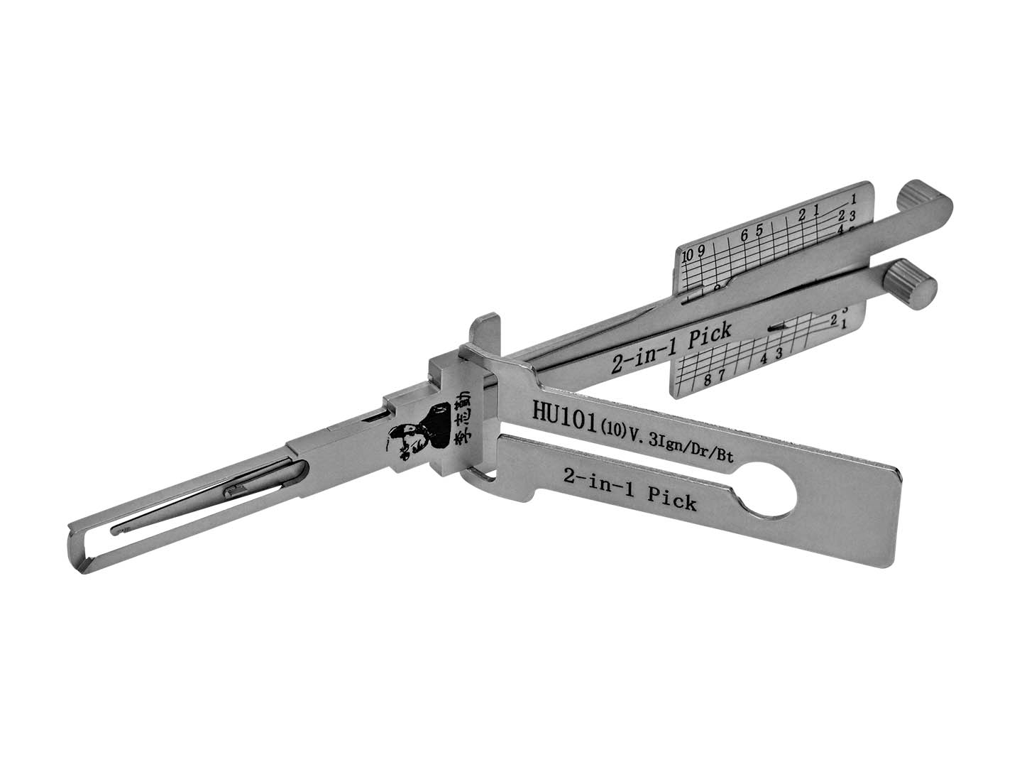 Lishi Ganzúa Decodificadora HU101 +V3-AG Original Tool