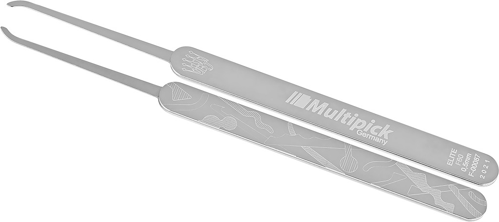 Ganzúa ELITE Gancho Corto Plano - 0.5 mm (PNF60)