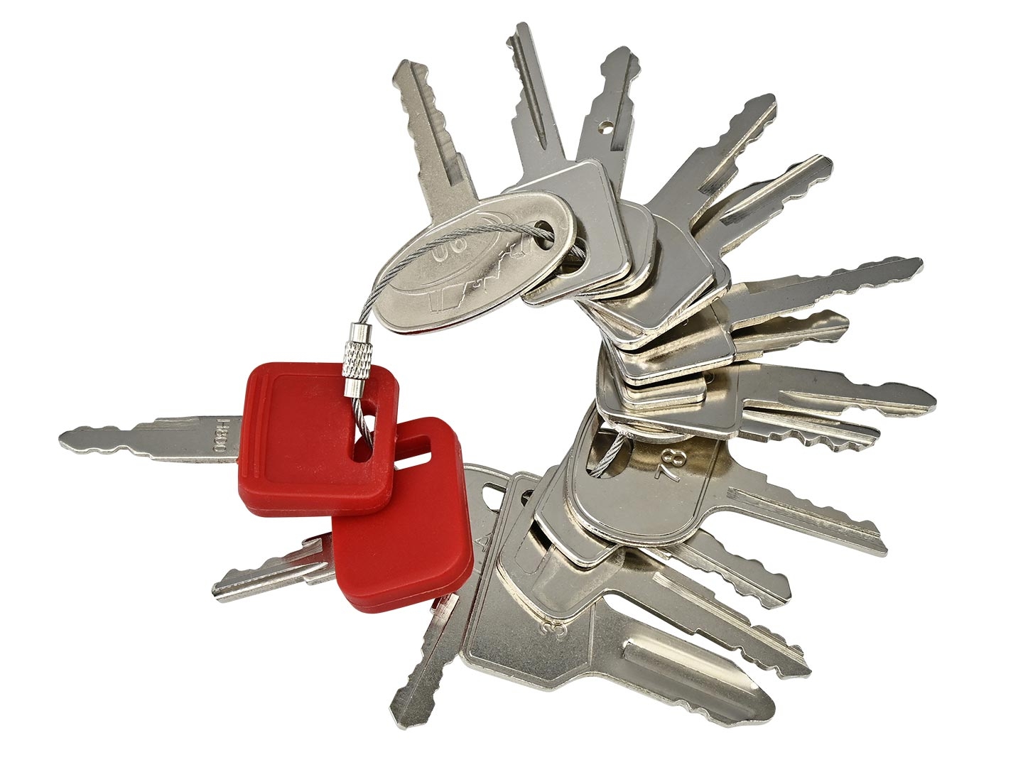 Universal Key Set for Construction Machinery
