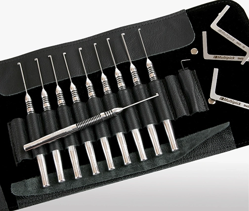 Multipick G-Pro Pickset Lockpicking Drill Hole Set