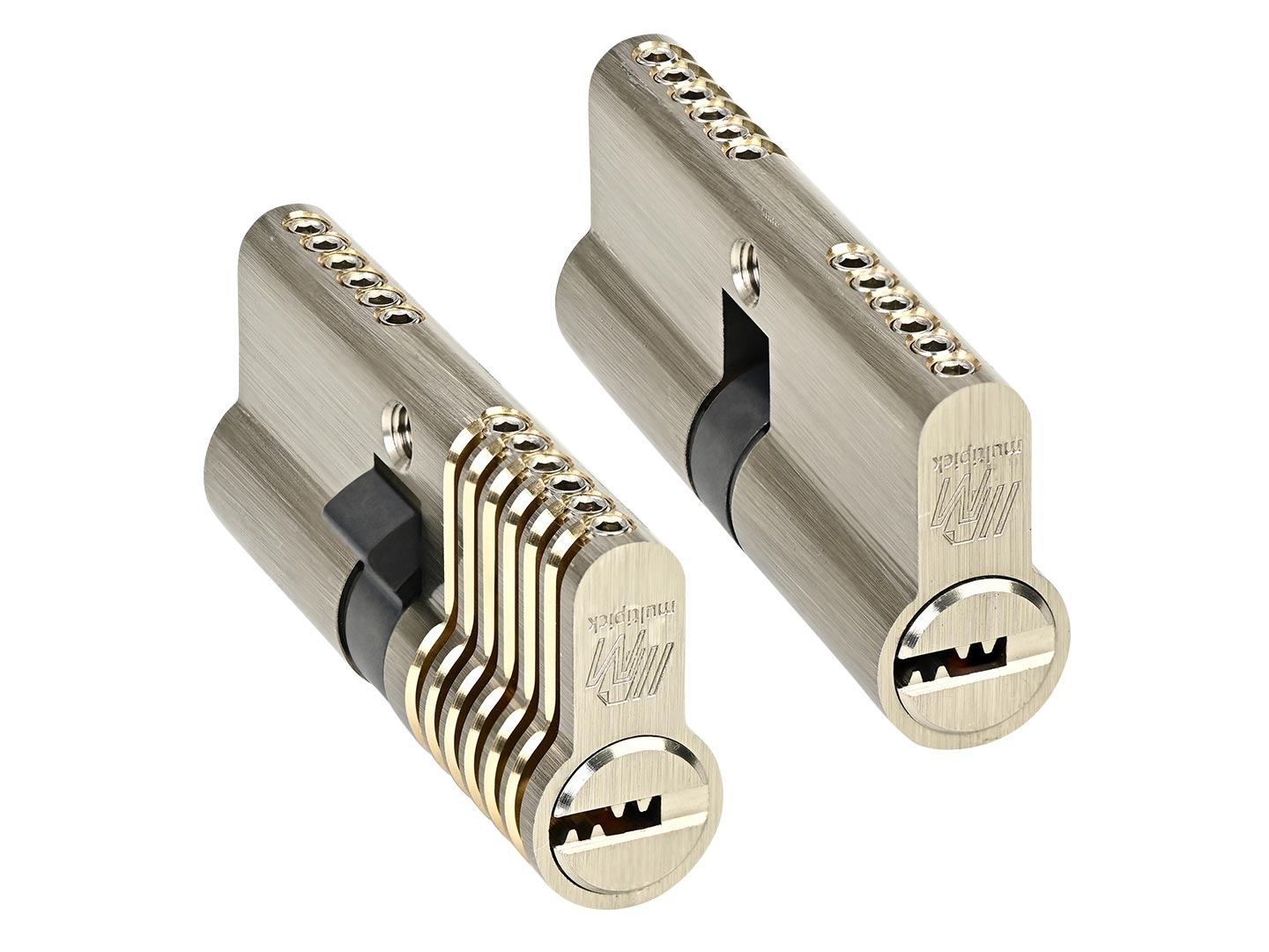 6-pin Dimple practice lock set for left-handers