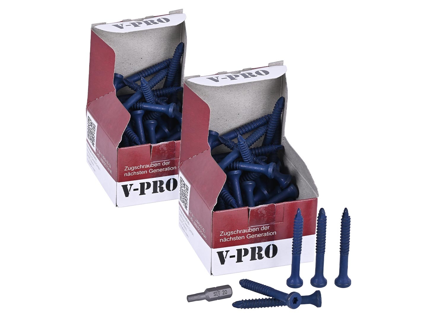 V-PRO self-tapping pull screws 5.5 x 48 mm - 100 pcs.