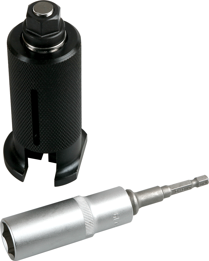 Socket wrench 19 mm + Adapter for “Bell Puller”