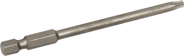 Torx T-20 embout 1/4" avec 90 mm de longueur de queue
