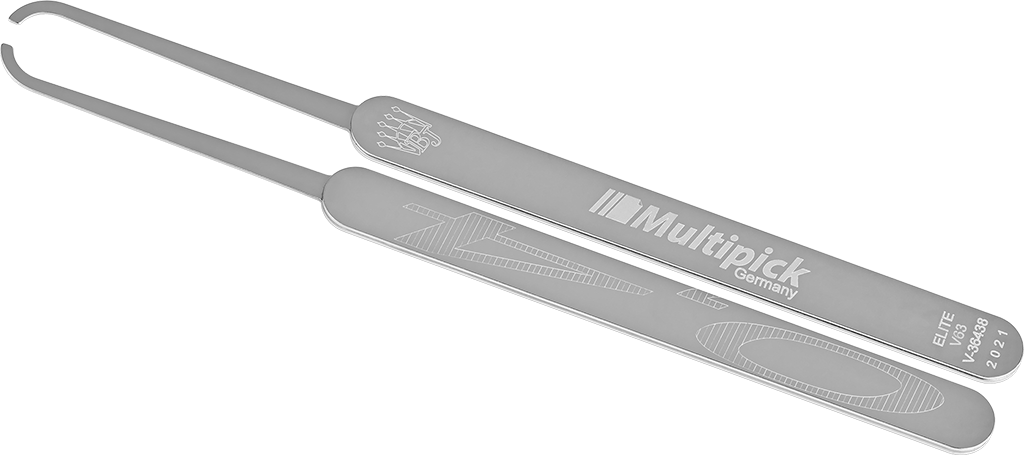 ELITE Hook short thin Pick 0.4 mm (PNV62)
