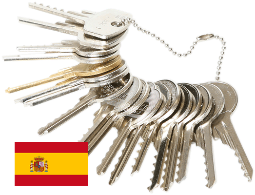 Bump Keys - Set ES (Spain) 12 pieces
