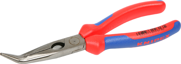 Alicate Knipex boca de cigüeña en ángulo de 40º