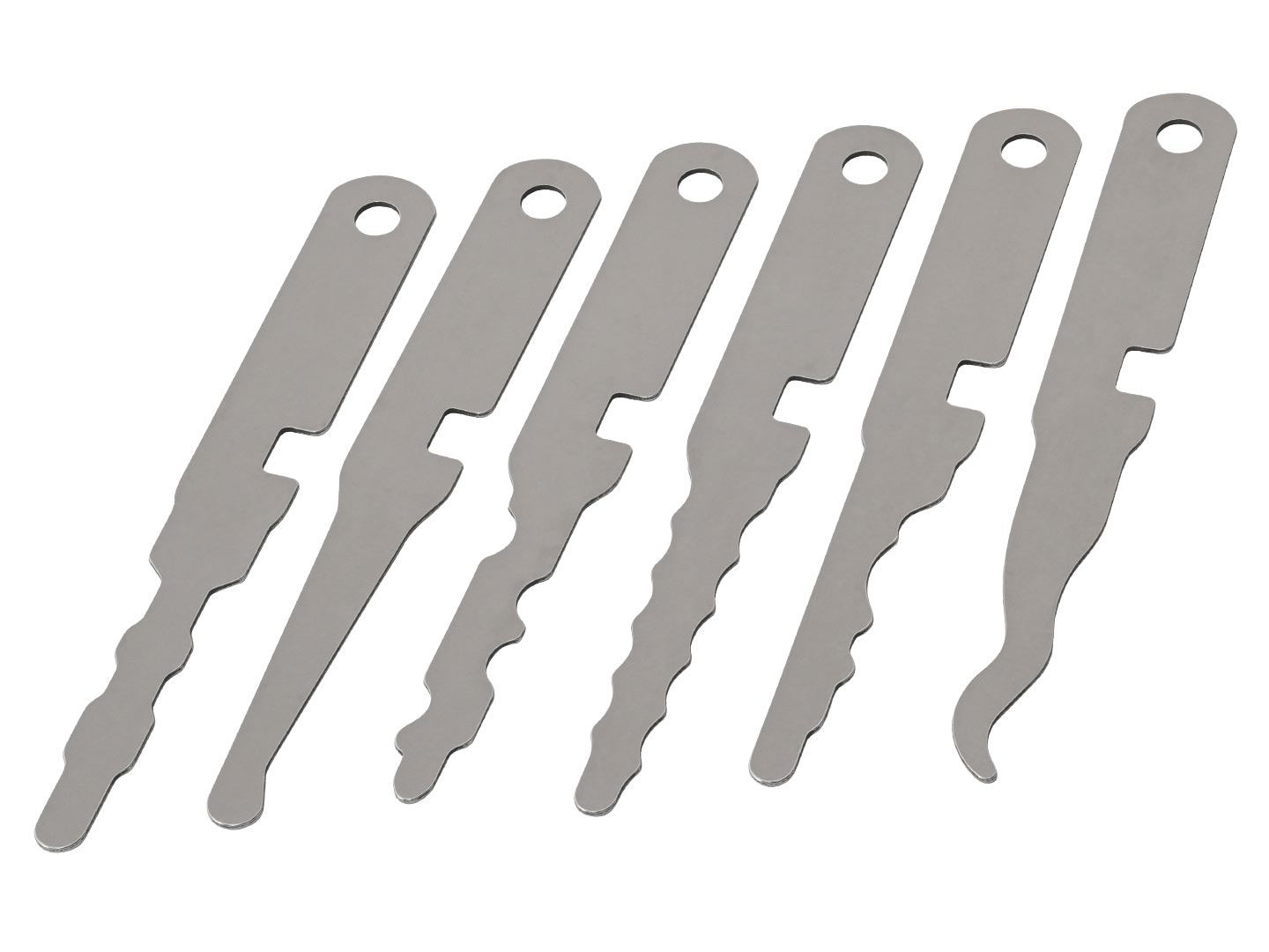 Mini Jigglers - para navaja de ganzúas - 6 uds.