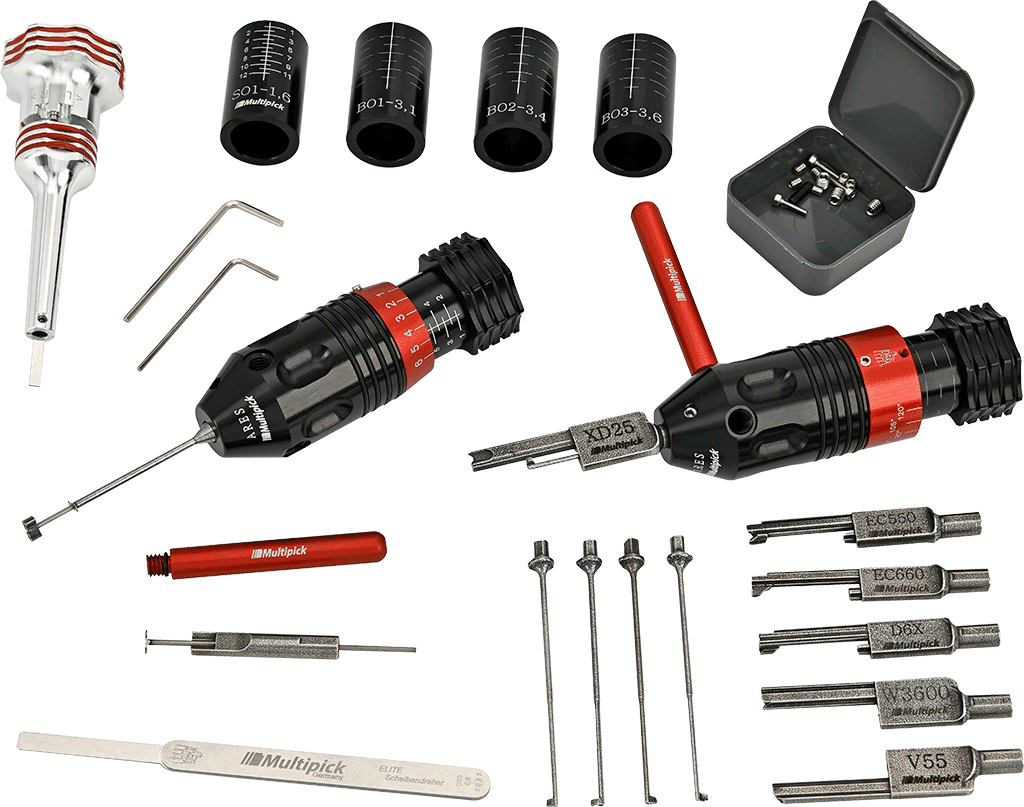 Multipick ARES - multipunto y candados de discos - S2