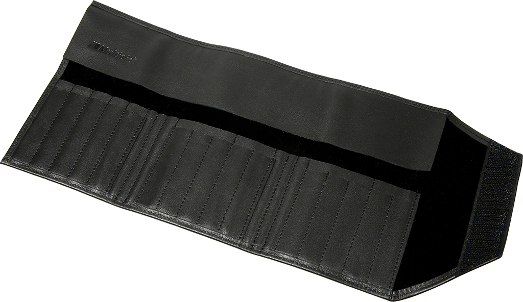 ELITE 27 Genuine Leather Roll-up Pouch (empty)