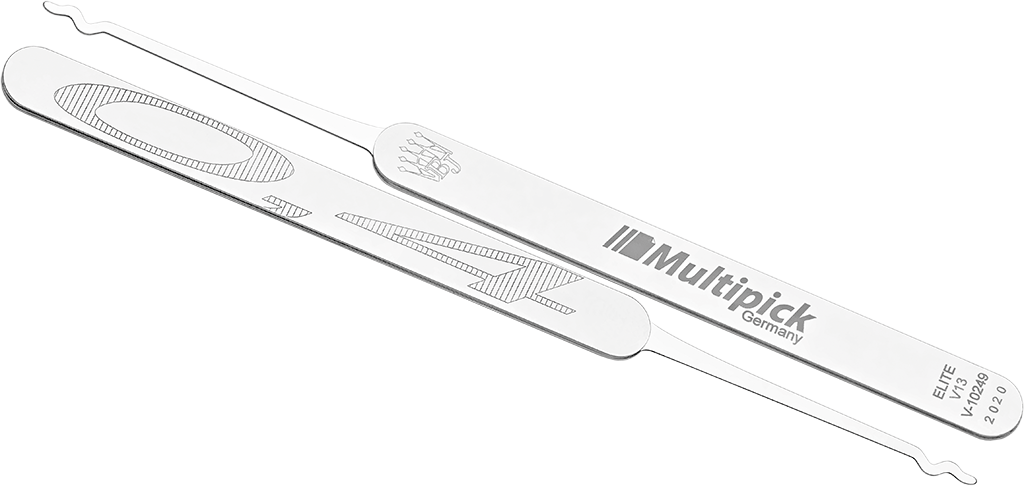 Ganzúa ELITE - Serpiente 1 - Slim 0.4 mm (V13)